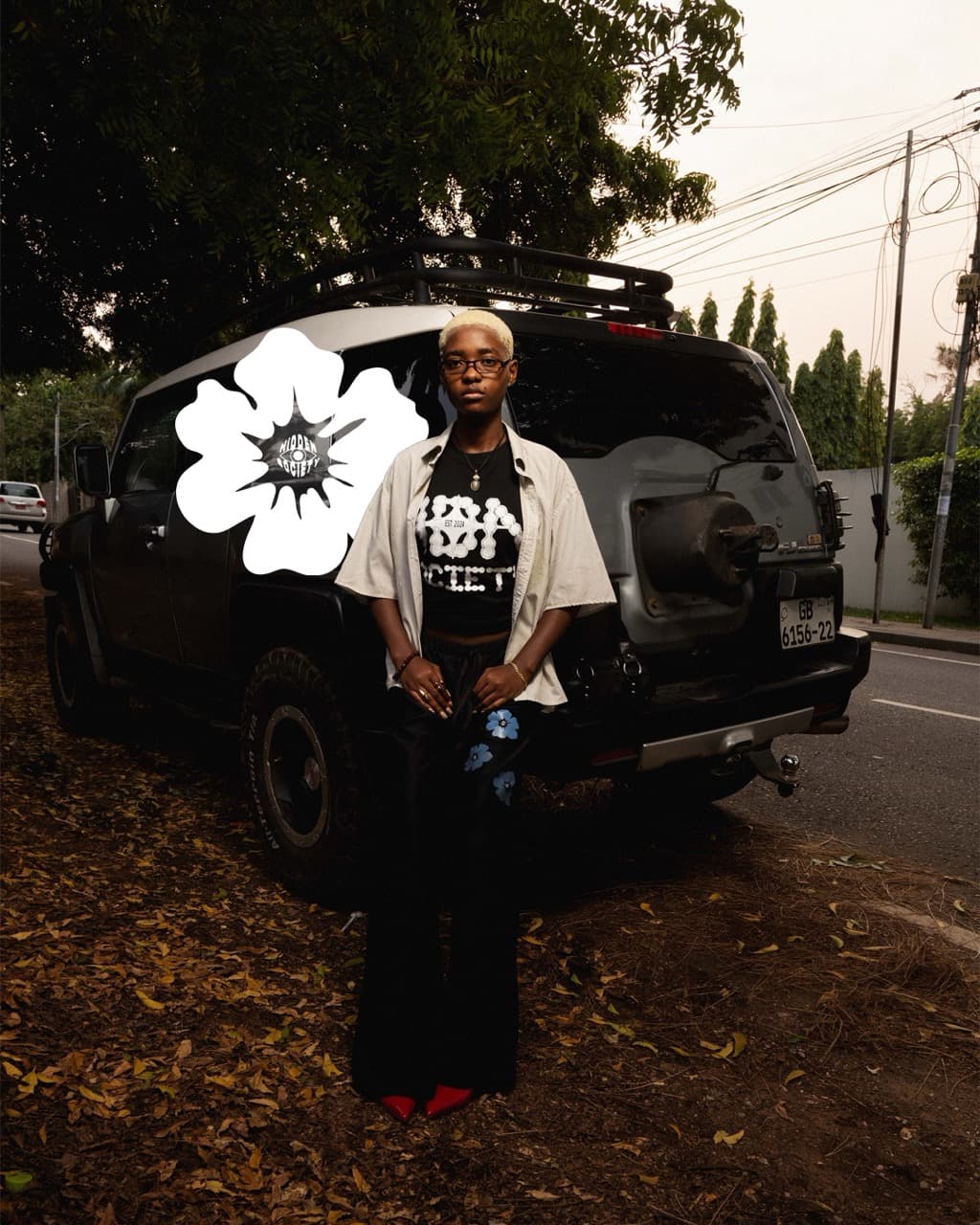 HDN Flower Sweats: Blue Variant